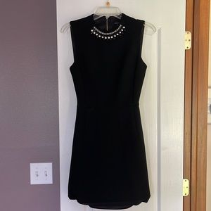 Black mini dress, size 4
